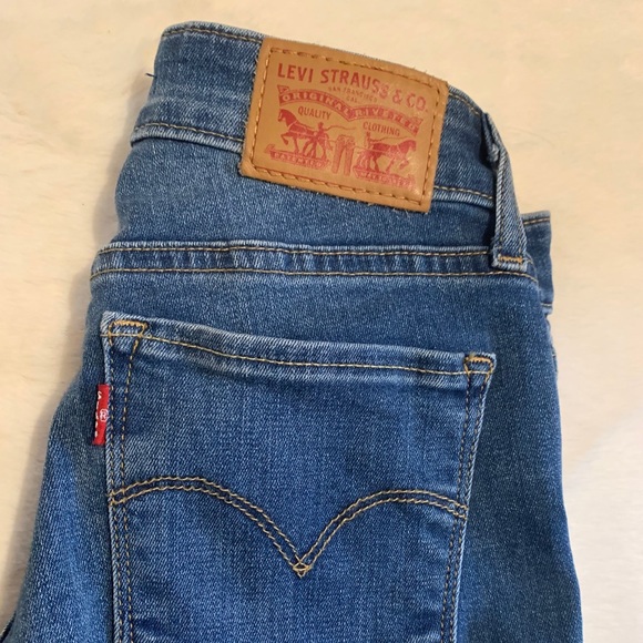 Levi's Denim - Levi’s 714 dark wash jeans